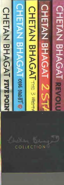 Chetan Bhagat Books: CHETAN BHAGAT COLLECTION - BOX SET - Set of All 5 ...