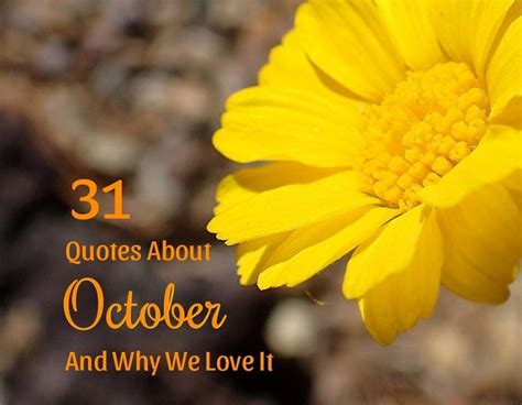 October Love Quotes