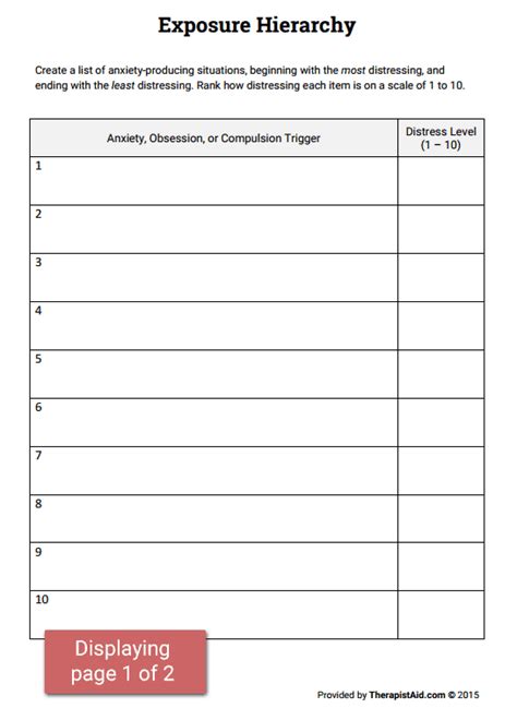 Ocd Coping Skills Worksheets - Coping Skills Worksheets