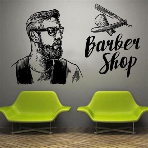 TeeDCMA Barber Shop Window Decal Gift For Men, Women, Handcrafted ...