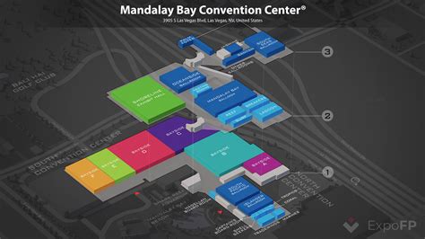 Mandalay Bay Convention Center floor plan