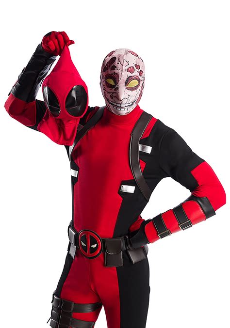 Charades - Premium Marvel Deadpool Plus Size Costume for Men 2X - Walmart.com - Walmart.com