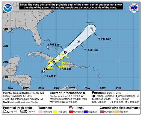 November 17, 2023 Outlook: Last call for the tropical Atlantic and a ...