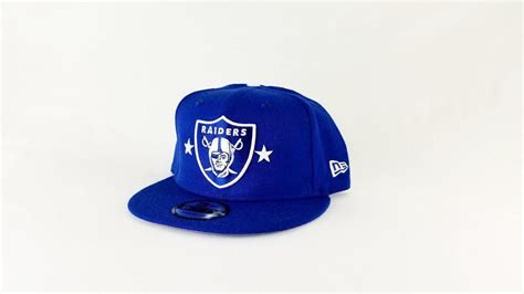 Exclusive New Era Royal Blue Oakland Raiders 9Fifty Stars Snapback hat - Exclusive Fitted ...