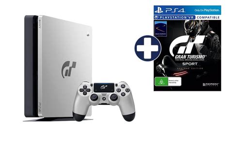 Sony PlayStation 4 /PS4 Slim 1TB Console with Gran Turismo/GT Sport ...