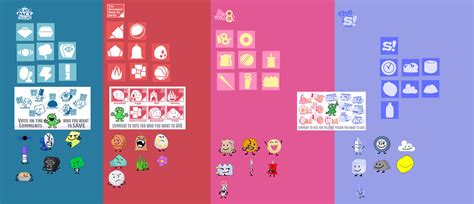 BFDI TPOT Voting Icons 2023 v2 by Abbysek on DeviantArt