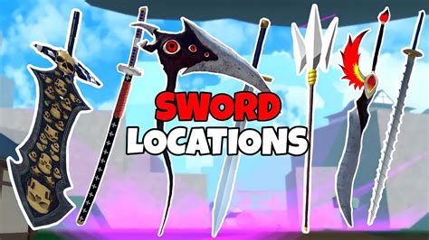 Sword Locations in King Legacy - YouTube