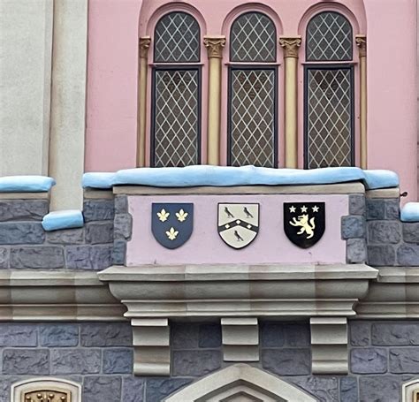 Found these Coats of Arms on the castle at Disney Land. Any idea whose ...