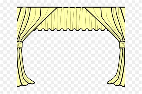 Curtain Clipart Drama - Curtains Clipart - Free Transparent PNG Clipart Images Download