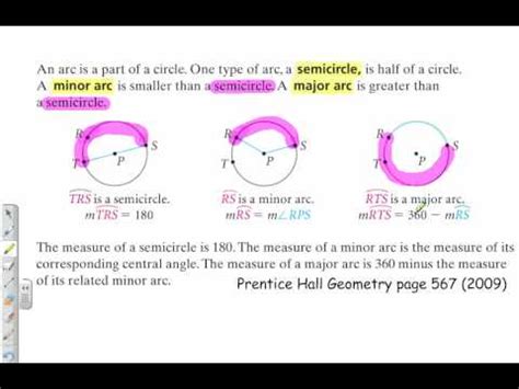 Minor Arc Definition Geometry - slidesharetrick