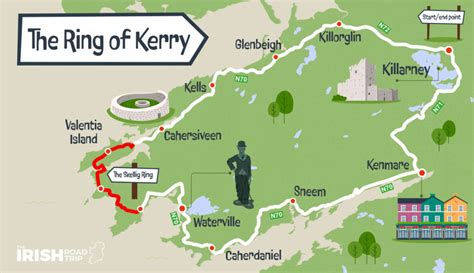 Ring of Kerry Route Ye'll LOVE (+ Google Map With Stops)