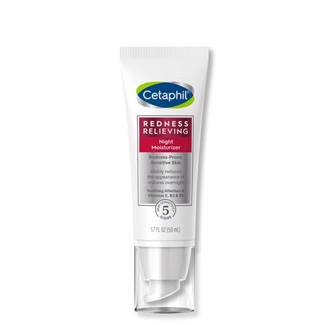 CETAPHIL Redness Relieving Night Moisturizer | 1.7 fl oz | For Dry, Redness-Prone Skin ...