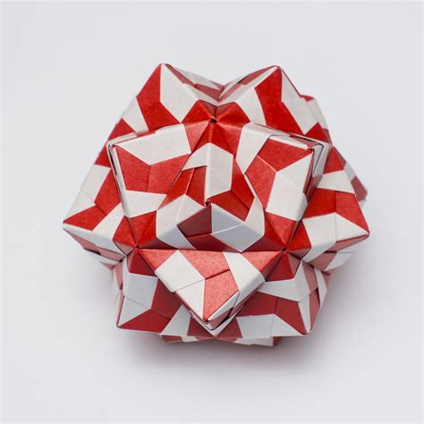 Paper Airplane Sonobe (3) | Paper Airplane Sonobe spiky ball… | Flickr