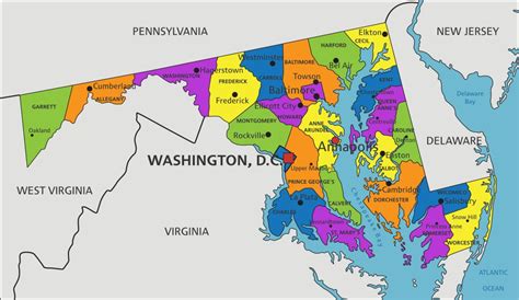 Where is Maryland Located? Where is Maryland on a US Map? Fun Facts