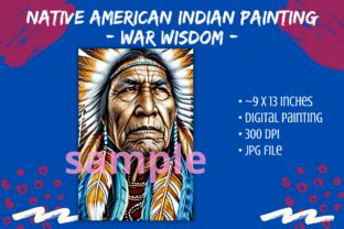 Native American Indian War Wisdom Art Graphic by Tomboy Designs ...