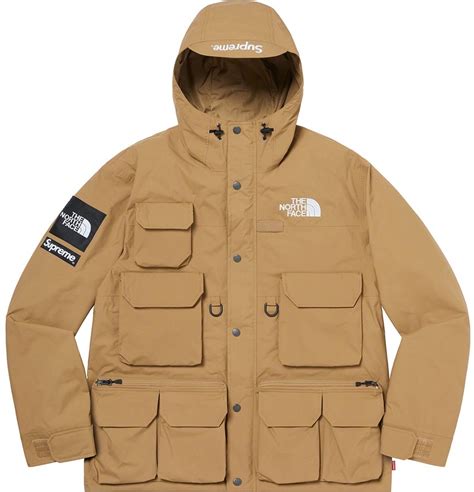 Supreme x The North Face Cargo Jacket Gold - Novelship