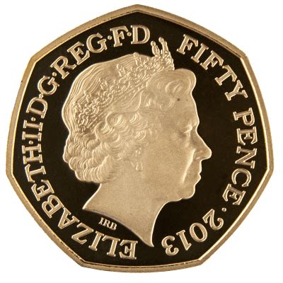 2013 Gold Proof 50p (100th Anniv. Birth of Benjamin Britten)