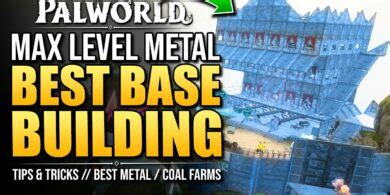 DPJ: Palworld - BEST METAL BASE BUILDING DESIGN TOUR // TIPS & TRICKS ...