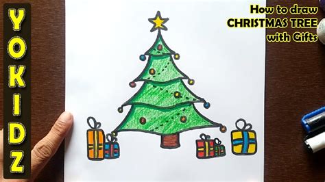 Christmas Tree Images For Drawing - bmp-jiggly