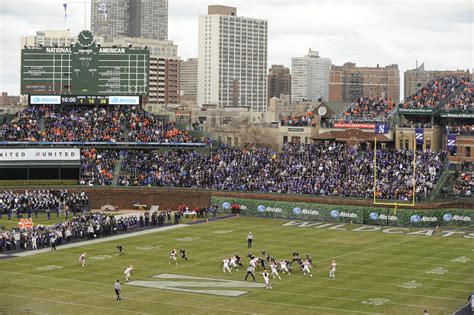 A ‘unique, special experience’: College football returns to Wrigley ...