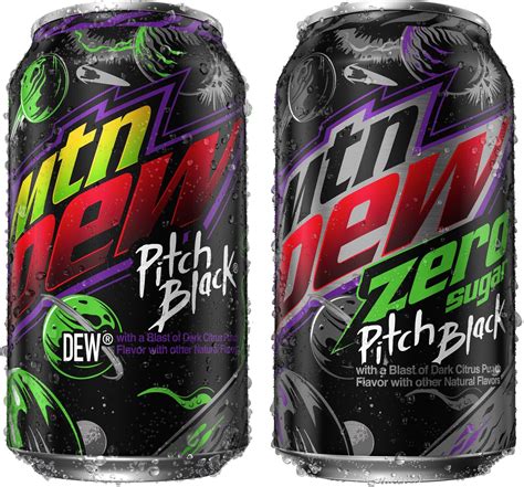 Mountain Dew Is Bringing Back The Pitch Black Flavor