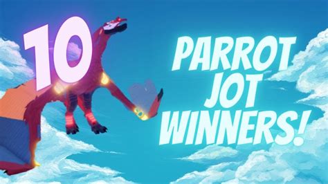 PARROT JOT WINNERS | Creatures of Sonaria - YouTube