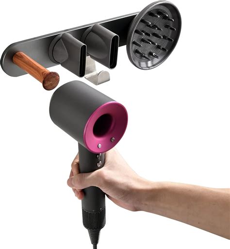 Amazon.com: Wall Mount Hair Dryer Holder for Dyson Supersonic, Support ...