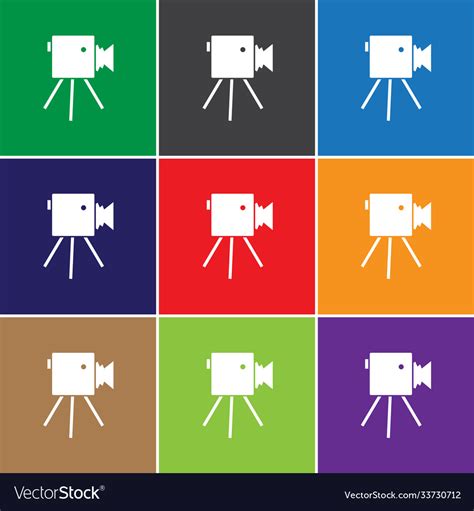 Retro camera icon Royalty Free Vector Image - VectorStock