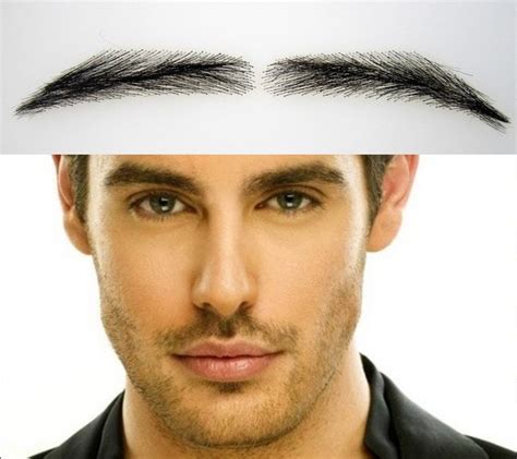 2018 Sobrancelha Eye brow wig Shapes for Men ,wholesale Human Hair lace ...