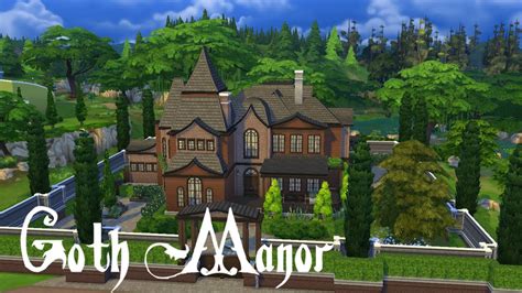 The Gothic Mansion The Sims 4 House Tour Simmernick Y - vrogue.co