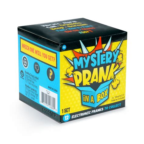 Mystery Prank In A Box - Blind Pranking Device & 2 Prank Stickers - By WowWee - Walmart.com ...