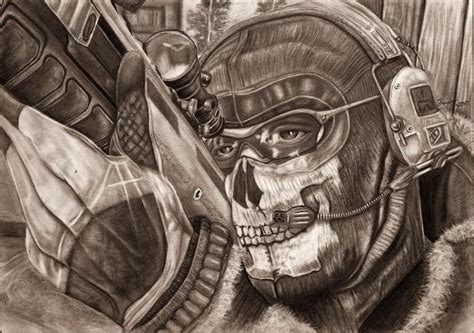 MW2 Ghost WIP Finished by Yankeestyle94 on DeviantArt