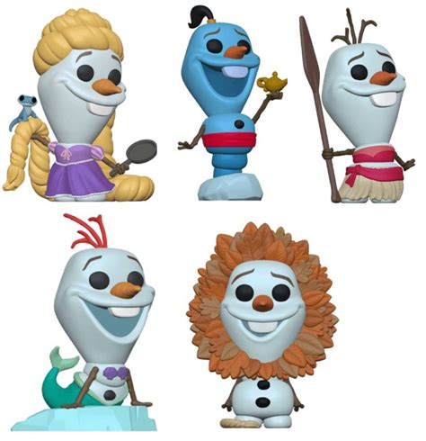 Exclusive Amazon Disney+ Olaf Presents Funko Pop! Figures Now Available For Preorder | Funko pop ...