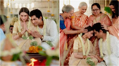 Aditi Rao Hydari, Siddharth confirm marriage, see first wedding pics: ‘Mrs and Mr Adu-Siddhu ...