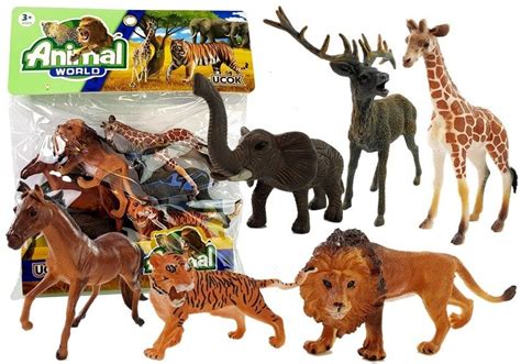 Animal Toys Set 6 pcs Wild Animals - LEAN Toys - Dropshipping Platform