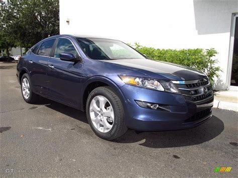 2012 Twilight Blue Metallic Honda Accord Crosstour EX-L #69213584 ...