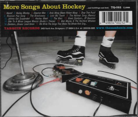 More Songs About Hockey (CD) | Zambonis