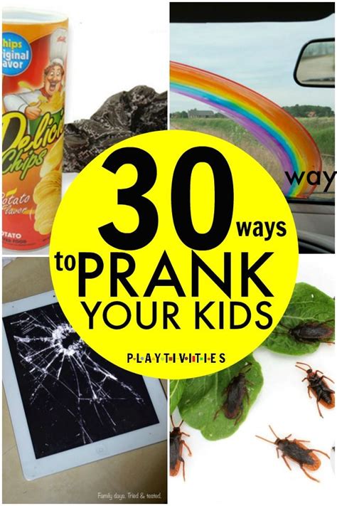 30 Totally Awesome Pranks For Kids | Easy april fools pranks, Funny ...