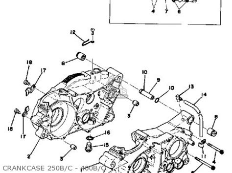 Yamaha DT250 1975 USA parts lists and schematics