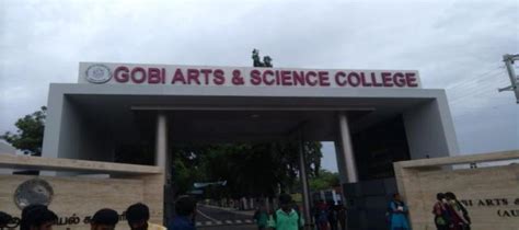 Gobi Arts and Science College, Gobichettipalayam: Courses, Fees, Ranking, Contact, Admission 2024