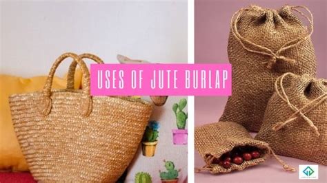 Here are Some Important Uses of Jute Burlap You Should Know about | Burlap, Jute, Biodegradable ...