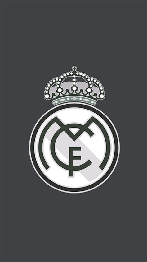 Real Madrid Logo Png Black And White - Real Madrid Crest Png Real ...