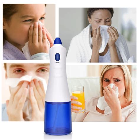 Electric Nasal Irrigator Nose Cleaning Machine Nasal Wash Cleaner for ...