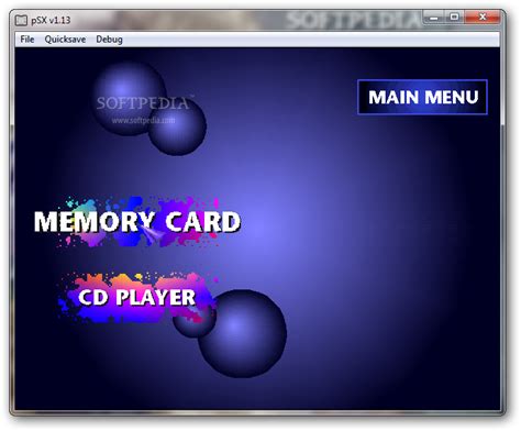 pSX Emulator 1.13 - Download, Review, Screenshots