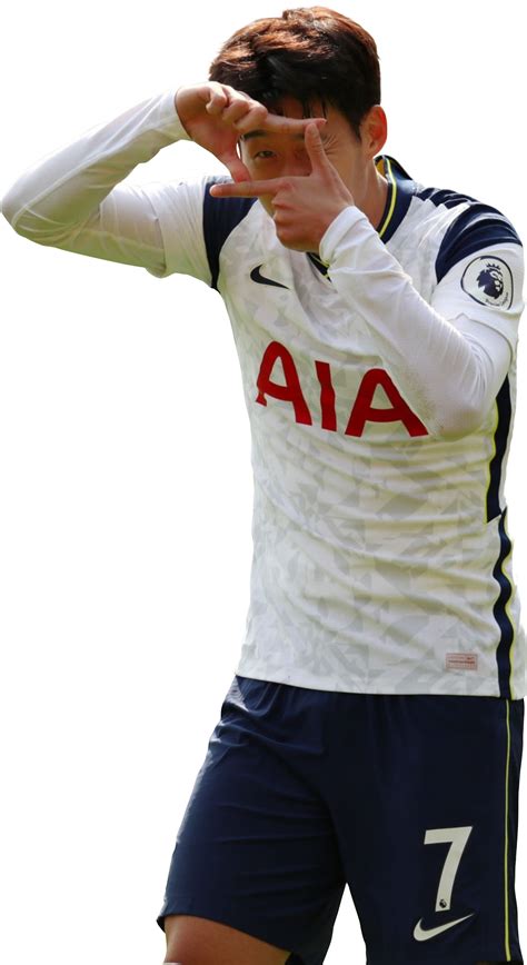 Son Heung-Min Tottenham Hotspur football render - FootyRenders