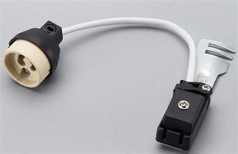 GU10 lamp holder fitting GZ10 ceramic socket with junction box