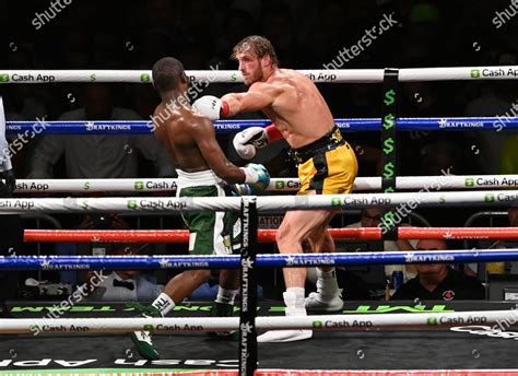 Floyd Mayweather Jr Vs Logan Paul Editorial Stock Photo - Stock Image | Shutterstock