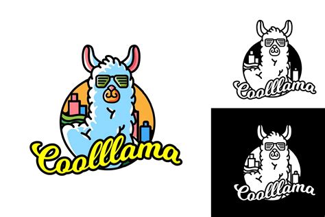 COOL LLAMA - Mascot & Esport Logo | Graphic design logo, Logo templates, Mascot