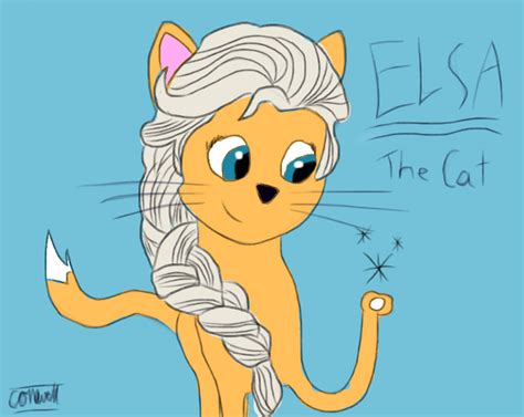 Elsa The Cat by Conewell on DeviantArt