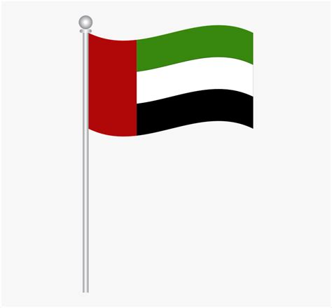 Flag Of Uae, Flag, Uae, World Flags - Uae Flag Clipart, HD Png Download ...